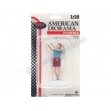 Cochesdemetal.es Figura de Resina "Figurantes - Chica Selfie" 1:18 American Diorama 18702