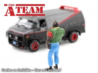 Cochesdemetal.es 1983 Figura de Resina M.A. Barracus A-Team "Mr. T El Equipo A" 1:24 Cartrix CTPL24004 2