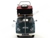 Cochesdemetal.es 1958 Volkswagen VW T1 Minibus Car Transporter Azul + 2X F-125 Spider Verde/Rojo 1:18 Schuco 0278