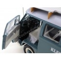 Cochesdemetal.es 1958 Volkswagen VW T1 Minibus Car Transporter Azul + 2X F-125 Spider Verde/Rojo 1:18 Schuco 0278