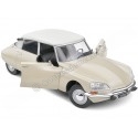 Cochesdemetal.es 1972 Citroen D Special Beige/Blanco 1:18 Solido S1800710