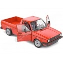 Cochesdemetal.es 1982 Volkswagen VW Caddy Mk1 Custom Pickup Rojo 1:18 SOLIO S1803511