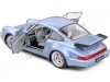 Cochesdemetal.es 1990 Porsche 911 Turbo (964) Azul Metalizado Horizonte 1:18 Solido S1803408