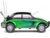 Cochesdemetal.es 1976 Volkswagen VW Beetle Escarabajo "Baja Bug" Verde/Negro Decorado 1:18 Solido S1809603