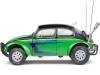 Cochesdemetal.es 1976 Volkswagen VW Beetle Escarabajo "Baja Bug" Verde/Negro Decorado 1:18 Solido S1809603