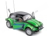 CARSDEMETAL.ES 1976 Volkswagen VW Beetle "Baja Bug" Green / Black Décoré 1:18 Solino S1809603