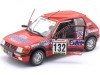 Cochesdemetal.es 1986 Peugeot 205 GTI 1.6 Nº132 Delecour/Pauwels Rally de Monte Carlo 1:18 Solido S1801717