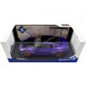 CARSDEMETAL.ES 2022 Nissan GT-R (R35) Liberty Walk Kit Type 2 "Purnezilla" Purple Metallic / Black 1:18 Solino S1805812