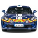 Cochesdemetal.es 2023 Alpine A110 Gendarmería Francesa Azul Decorado 1:18 Solido S1801628