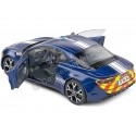 Cochesdemetal.es 2023 Alpine A110 Gendarmería Francesa Azul Decorado 1:18 Solido S1801628