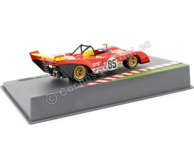 Cochesdemetal.es 1972 Ferrari 312 PB Nº85 Ickx/Andretti Ganador de las 6h Watkins Glen 1:43 Editorial Salvat ABFRT002 2