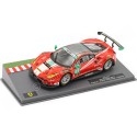 Cochesdemetal.es 2017 Ferrari 488 GT3 Nº63 Balzan/Bird/Cressoni/Nielsen 24h Daytona 1:43 Editorial Salvat ABFRT003