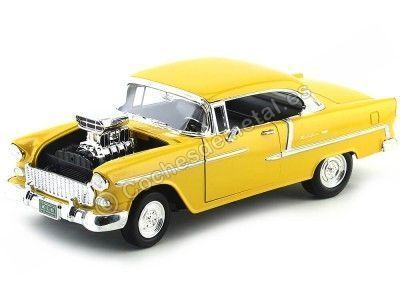 Cochesdemetal.es 1955 Chevrolet Bel Air Hard Top Custom Amarillo Motor Max 79002