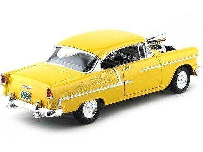 Cochesdemetal.es 1955 Chevrolet Bel Air Hard Top Custom Amarillo Motor Max 79002 2