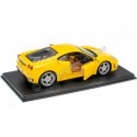 Cochesdemetal.es 2004 Ferrari F430 Amarillo 1:24 Éditorial Salvat AB24F007