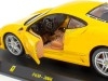 Cochesdemetal.es 2004 Ferrari F430 Amarillo 1:24 Éditorial Salvat AB24F007