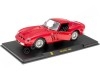 Cochesdemetal.es 1962 Ferrari 250 GTO ROJO 1:24 Éditorial Salvat AB24F010