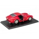 Cochesdemetal.es 1962 Ferrari 250 GTO ROJO 1:24 Éditorial Salvat AB24F010