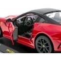 Cochesdemetal.es 2010 Ferrari 599 GTO Rojo/Negro 1:24 Editorial Salvat AB24F013