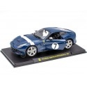 Cochesdemetal.es 2012 Ferrari F12 Berlinetta Nº7 Azul 1:24 Editorial Salvat AB24F056