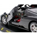 Cochesdemetal.es 2002 Ferrari Enzo Negro 1:24 Editorial Salvat AB24F005