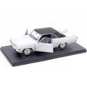 Cochesdemetal.es 1965 Opel Diplomat V8 Coupe "Opel Collection" Blanco/Negro 1:24 Editorial Salvat G1648005