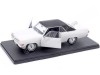 Cochesdemetal.es 1965 Opel Diplomat V8 Coupe "Opel Collection" Blanco/Negro 1:24 Editorial Salvat G1648005