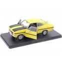 Cochesdemetal.es 1970 Opel Kadett B Rally Coupe "Opel Collection" Amarillo/Negro 1:24 Editorial Salvat G1648006