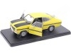 Cochesdemetal.es 1970 Opel Kadett B Rally Coupe "Opel Collection" Amarillo/Negro 1:24 Editorial Salvat G1648006