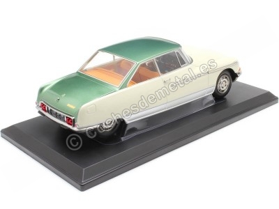 Cochesdemetal.es 1968 Citroen DS 21 "Le Léman" Marfil/Verde Metalizado 1:18 Norev 181751 2