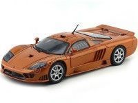 2004 Saleen S7 Naranja 1:18 Motor Max 73117