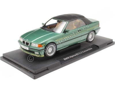 Cochesdemetal.es 1996 BMW Alpina B3 3.2 Convertible Verde Metalizado 1:18 MC Group 18321