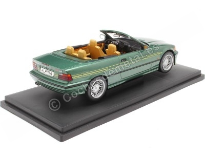 Cochesdemetal.es 1996 BMW Alpina B3 3.2 Convertible Verde Metalizado 1:18 MC Group 18321 2