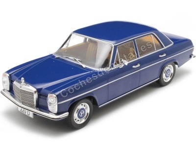 Cochesdemetal.es 1968 Mercedes-Benz 200D (W115) Azul Oscuro 1:18 MC Group 18123