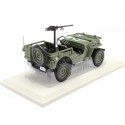 Cochesdemetal.es 1944 Jeep Armada Americana "Día-D Batalla de Normandía" Verde Militar 1:18 Norev 189016