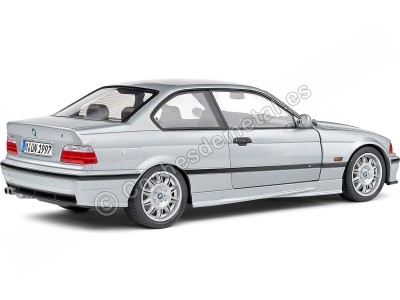 Cochesdemetal.es 1990 BMW M3 Coupe (E336) Streetfighter Gris Ártico 1:18 Solido S1803913 2