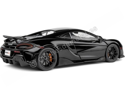Cochesdemetal.es 2018 McLaren 600LT Coupe Negro 1:18 Solido S1804507 2