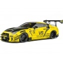 Cochesdemetal.es 2020 Nissan GT-R (R35) Liberty Walk Kit Type 2 Amarillo/Negro 1:18 Solido S1805809