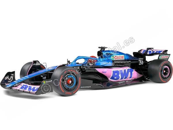 Cochesdemetal.es 2023 Alpine A523 Nº31 Esteban Ocon GP F1 Mónaco 1:18 Solido S1811001