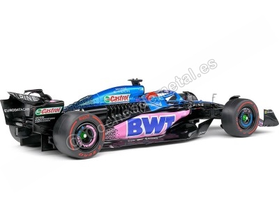 Cochesdemetal.es 2023 Alpine A523 Nº31 Esteban Ocon GP F1 Mónaco 1:18 Solido S1811001 2