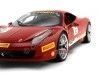 2012 Ferrari 458 Challenge Rosso Corsa 1:18 Hot Wheels BCT89 Cochesdemetal 9 - Coches de Metal 