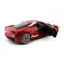 Cochesdemetal.es 2012 Ferrari 458 Challenge Rosso Corsa 1:18 Hot Wheels BCT89