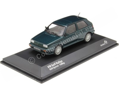 Cochesdemetal.es 1989 Volkswagen VW Golf Rally G60 Syncro 160hp Verde Metalizado 1:43 Solido S4311304