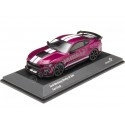 Cochesdemetal.es 2020 Ford Shelby Mustang GT500 Fast Track Púrpura Caramelo/Blanco 1:43 Solido S4311510