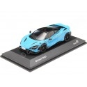 Cochesdemetal.es 2020 McLaren 765 LT V8-Biturbo Azul Curaçao 1:43 Solido S4311904