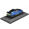 Cochesdemetal.es 2023 Aston Martin Vantage V12 Azul/Amarillo 1:43 Solido S4314103