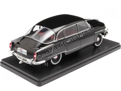 Cochesdemetal.es 1956 Tatra 603 Negro 1:24 WhiteBox 124215 2