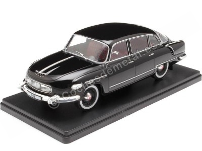 Cochesdemetal.es 1956 Tatra 603 Negro 1:24 WhiteBox 124215