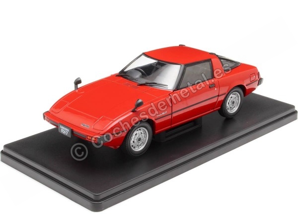 Cochesdemetal.es 1980 Mazda Savanna RX-7 FB Rojo 1:24 WhiteBox 124214-O