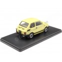 Carsdemetal.es 1985 Fiat 126p Lumière jaune 1:24 Whitebox 124217